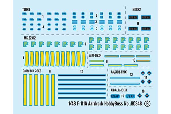 F-111A Aardvark (Hobby Boss 80348) 1/48