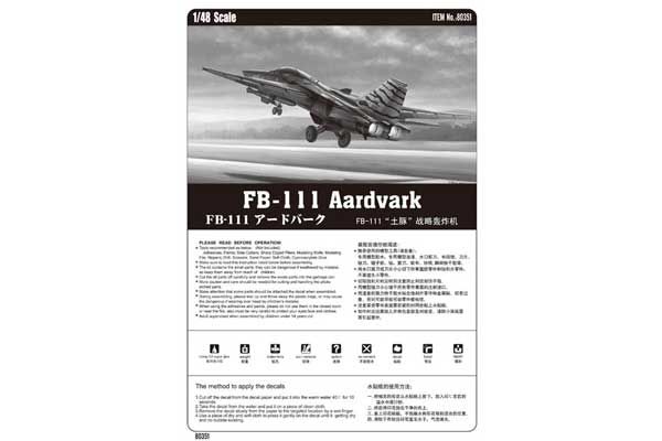 FB-111 Aardvark (Hobby Boss 80351) 1/48