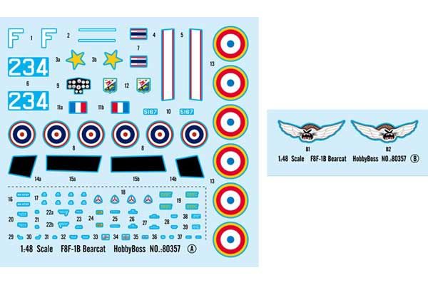 F8F-1B Bearcat (Hobby Boss 80357) 1/48