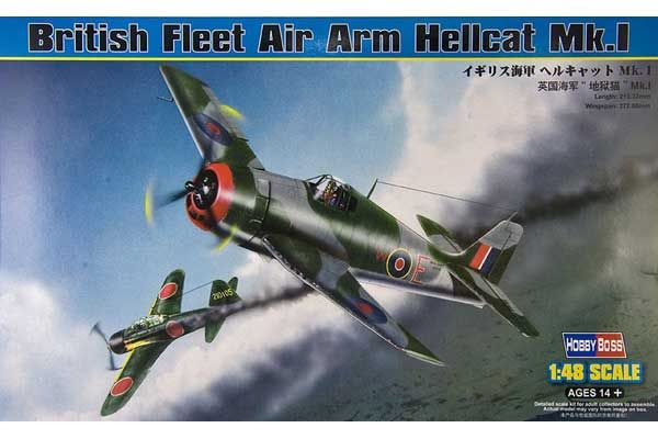 Hellcat Mk.I авіація британського флоту (Hobby Boss 80360) 1/48