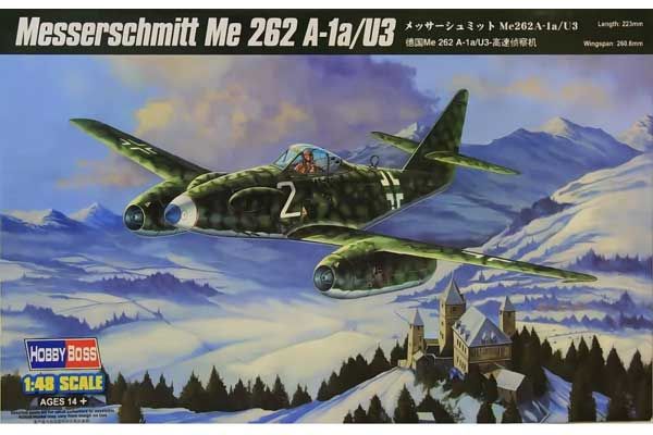 Messerschmitt Me 262 A-1a/U3 (Hobby Boss 80371) 1/48