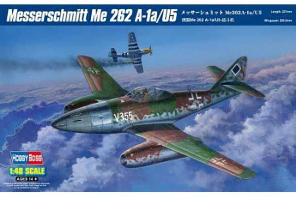 Messerschmitt Me 262 A-1a/U5 (Hobby Boss 80373) 1/48