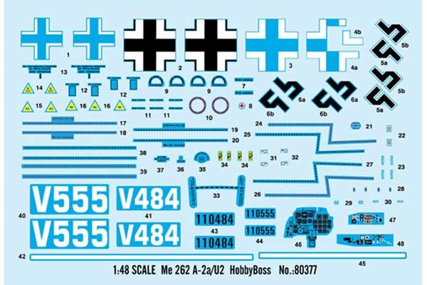 Me 262 A-2a/U2 (Hobby Boss 80377) 1/48