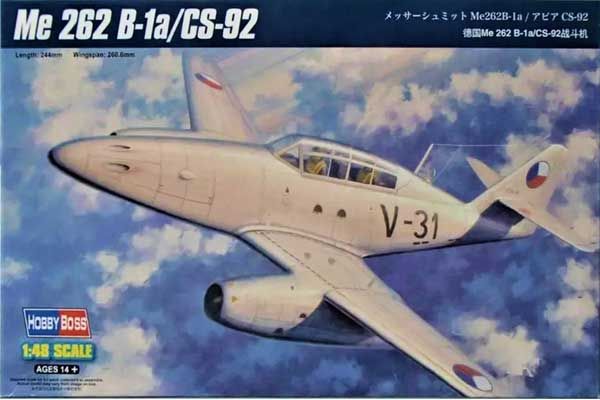 Me 262 B-1a/CS-92 (Hobby Boss 80380) 1/48