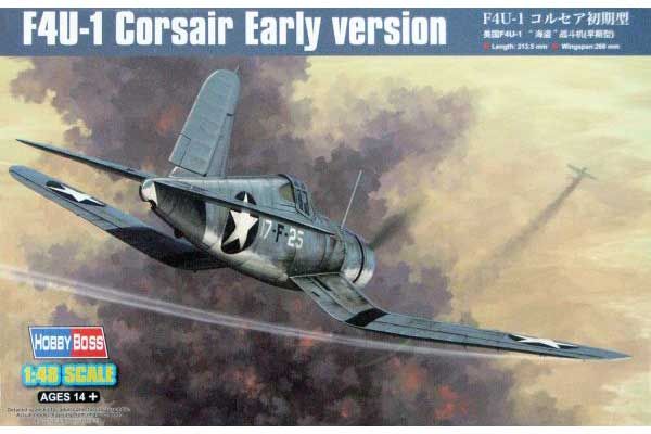 F4U-1 Corsair ранняя версия (Hobby Boss 80381) 1/48 F4U-1 Corsair ранняя версия (Hobby Boss 80381) 1/48