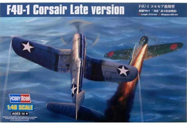 F4U-1 Corsair поздняя версия (Hobby Boss 80382) 1/48