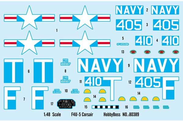 F4U-5 Corsair (Hobby Boss 80389) 1/48