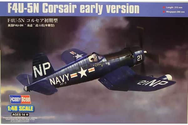 F4U-5N Corsair ранняя версия (Hobby Boss 80390) 1/48