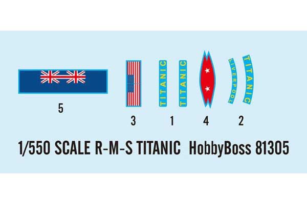 R.M.S. Titanic (Hobby Boss 81305) 1/550