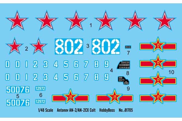 Антонов АН-2 / АН-2СХ Colt (Hobby Boss 81705) 1/48