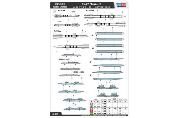 Су-27 Flanker B (Hobby Boss 81711) 1/48