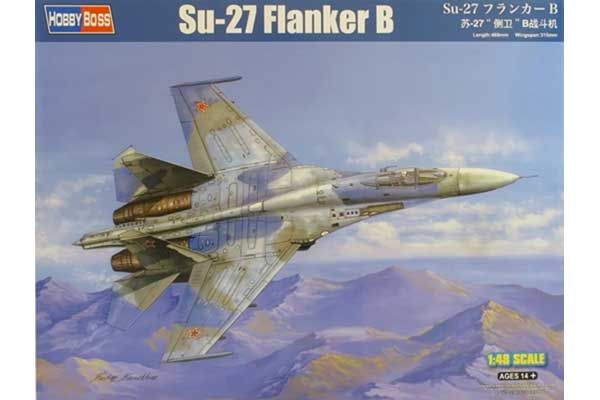 Су-27 Flanker B (Hobby Boss 81711) 1/48