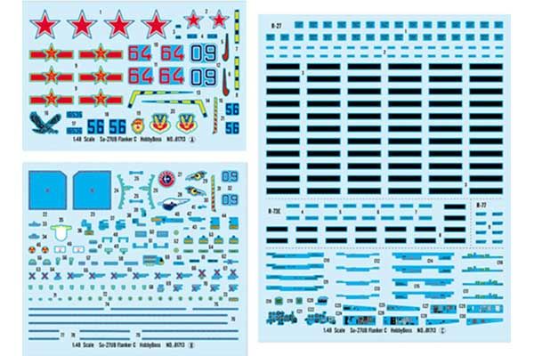 Су-27УБ Flanker C (Hobby Boss 81713) 1/48