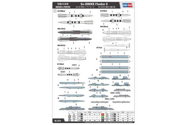 Су-30МКК Flanker G (Hobby Boss 81714) 1/48