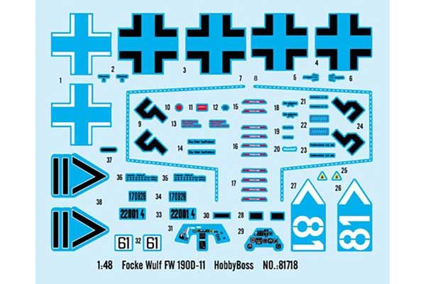 Focke Wulf FW 190D-11 (Hobby Boss 81718) 1/48