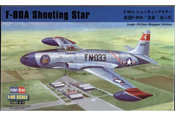 F-80A Shooting Star (Hobby Boss 81723) 1/48