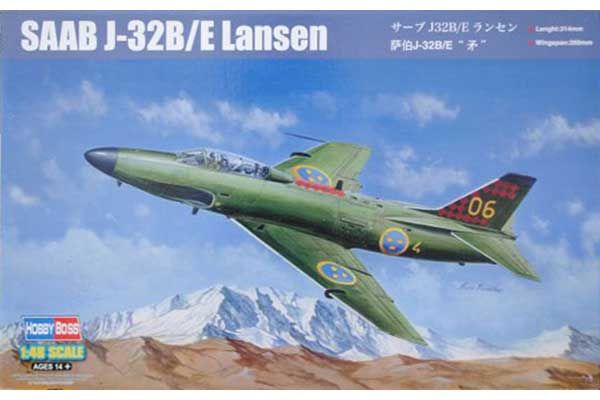 SAAB J-32B/E Lansen (Hobby Boss 81752) 1/48
