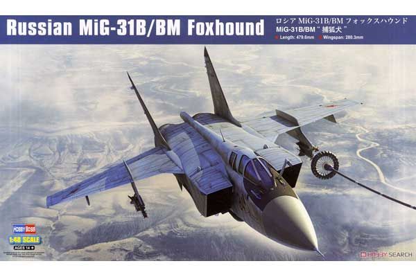 МіГ-31Б/БМ Foxhound (Hobby Boss 81754) 1/48 МіГ-31Б/БМ Foxhound (Hobby Boss 81754) 1/48