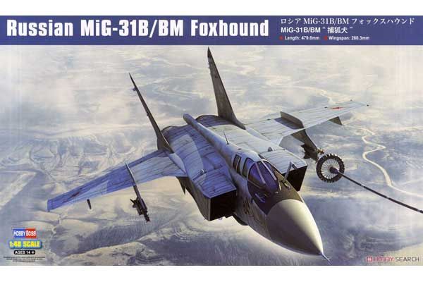 МіГ-31Б/БМ Foxhound (Hobby Boss 81754) 1/48