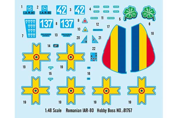 IAR-80 румунії (Hobby Boss 81757) 1/48