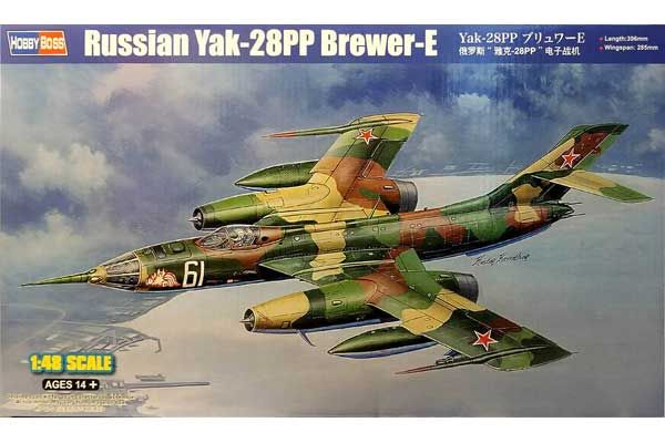 Як-28ПП Brewer-E (Hobby Boss 81768) 1/48