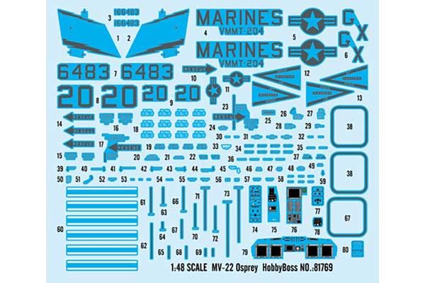 MV-22 Osprey (Hobby Boss 81769) 1/48