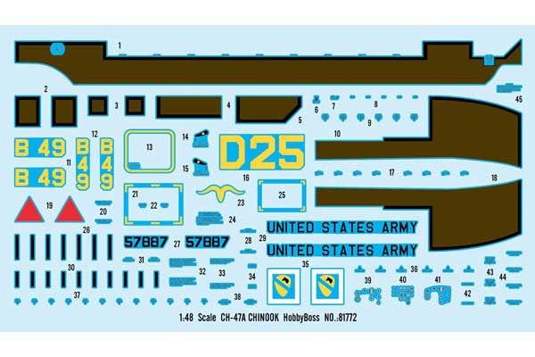 CH-47A CHINOOK (Hobby Boss 81772) 1/48