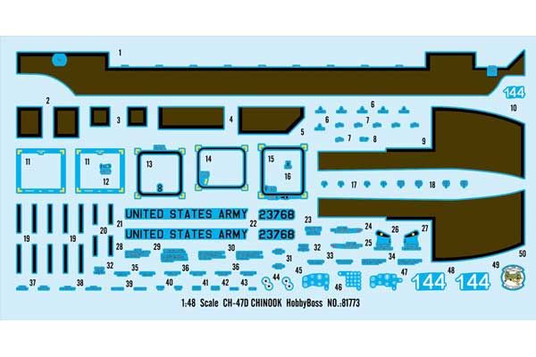 CH-47D CHINOOK (Hobby Boss 81773) 1/48