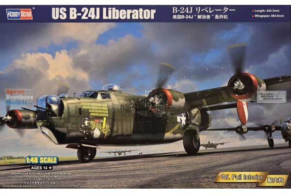 US B-24J Liberator (Hobby Boss 81774) 1/48