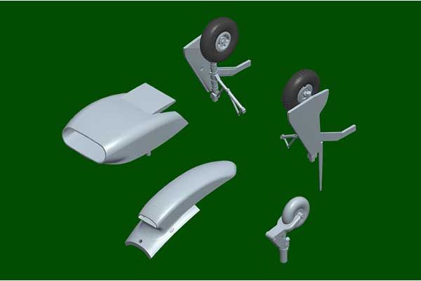 “HURRICANE” Mk.ⅡC/TROP (Hobby Boss 81779) 1/48