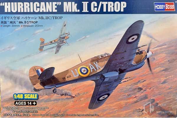 “HURRICANE” Mk.ⅡC/TROP (Hobby Boss 81779) 1/48