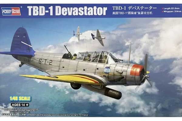TBD-1 Devastator (Hobby Boss 81783) 1/48