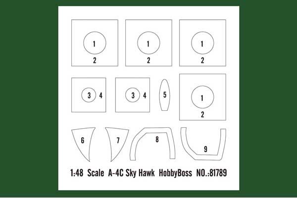 A-4C Sky Hawk (Hobby Boss 81789) 1/48