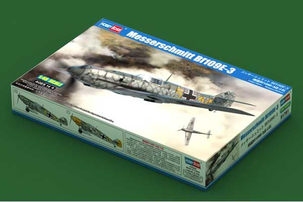 Messerschmitt Bf109E-3 (Hobby Boss 81791) 1/48