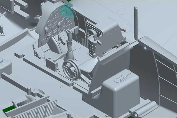 Messerschmitt Bf109E-3 (Hobby Boss 81791) 1/48