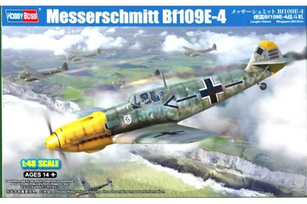 Messerschmitt Bf109E-4 (Hobby boss 81792) 1/48