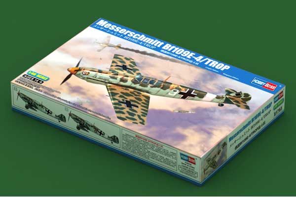 Messerschmitt Bf109E-4/TROP  (Hobby boss 81793) 1/48