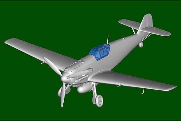 Messerschmitt Bf109E-4/TROP  (Hobby boss 81793) 1/48