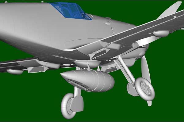 Messerschmitt Bf109E-4/TROP  (Hobby boss 81793) 1/48