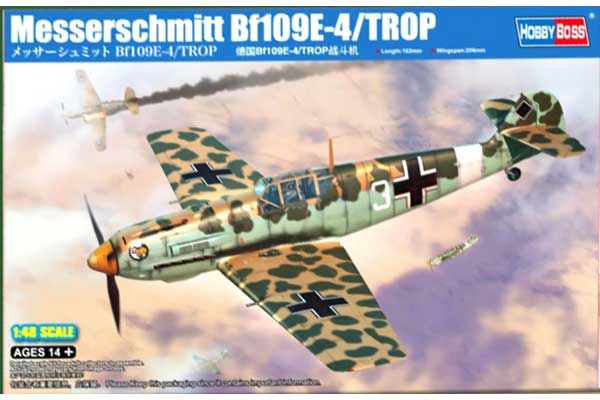 Messerschmitt Bf109E-4/TROP  (Hobby boss 81793) 1/48