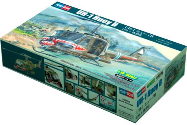 UH-1 Huey B (Hobby Boss 81806) 1/18