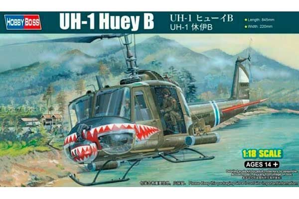 UH-1 Huey B (Hobby Boss 81806) 1/18