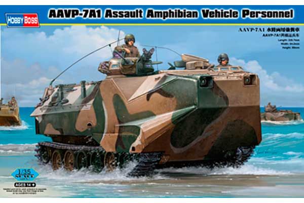 AAVP-7A1 Штурмовая машина-амфибия (Hobby Boss 82410) 1/35 AAVP-7A1 Штурмовая машина-амфибия (Hobby Boss 82410) 1/35