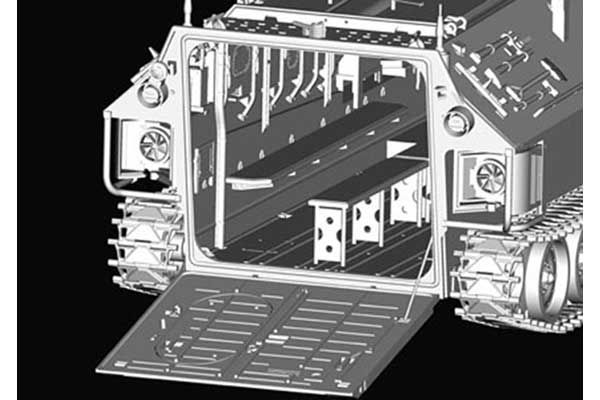 AAVP-7A1 Штурмова машина-амфібія (Hobby Boss 82413) 1/35