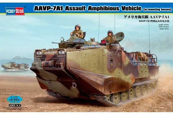 AAVP-7A1 Штурмовая машина-амфибия (Hobby Boss 82413) 1/35 AAVP-7A1 Штурмовая машина-амфибия (Hobby Boss 82413) 1/35