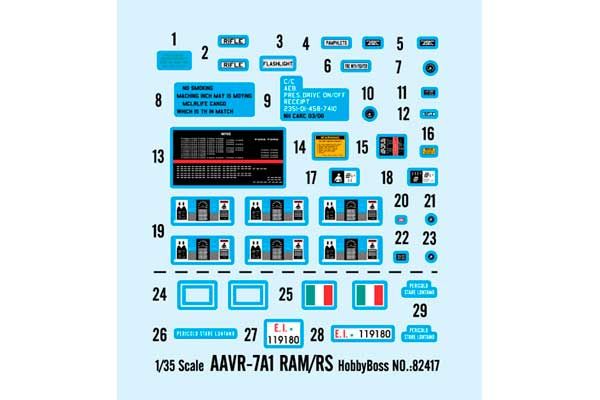 AAVR-7A1 RAM/RS (Hobby Boss 82417) 1/35