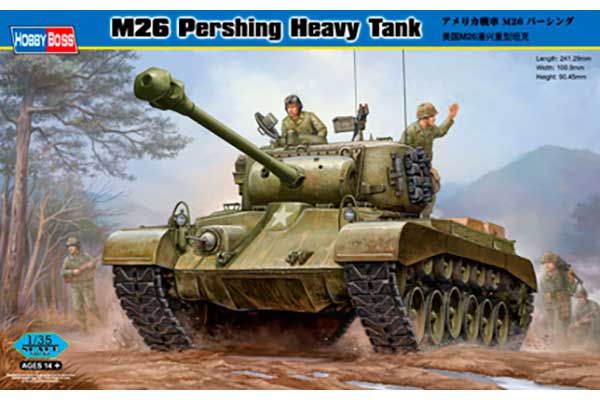 M26 Pershing Тяжелый танк (Hobby Boss 82424) 1/35