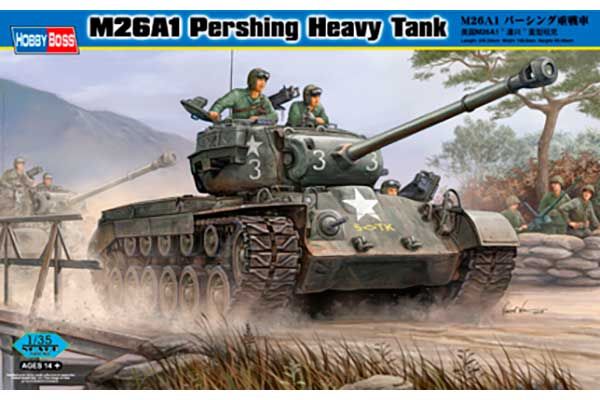 M26A1 Pershing Тяжелый танк (Hobby Boss 82425) 1/35 M26A1 Pershing Тяжелый танк (Hobby Boss 82425) 1/35