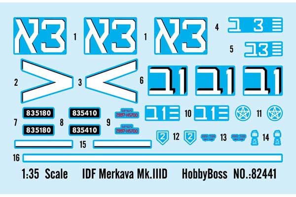 Merkava Mk.IIID (Hobby Boss 82441) 1/35