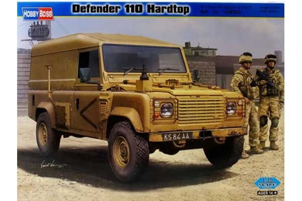 Defender 110 с жесткой крышей (Hobby Boss 82448) 1/35 Defender 110 с жесткой крышей (Hobby Boss 82448) 1/35